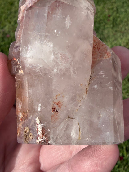 Large Included Amethyst Cluster Point– 215g | 8.5cm