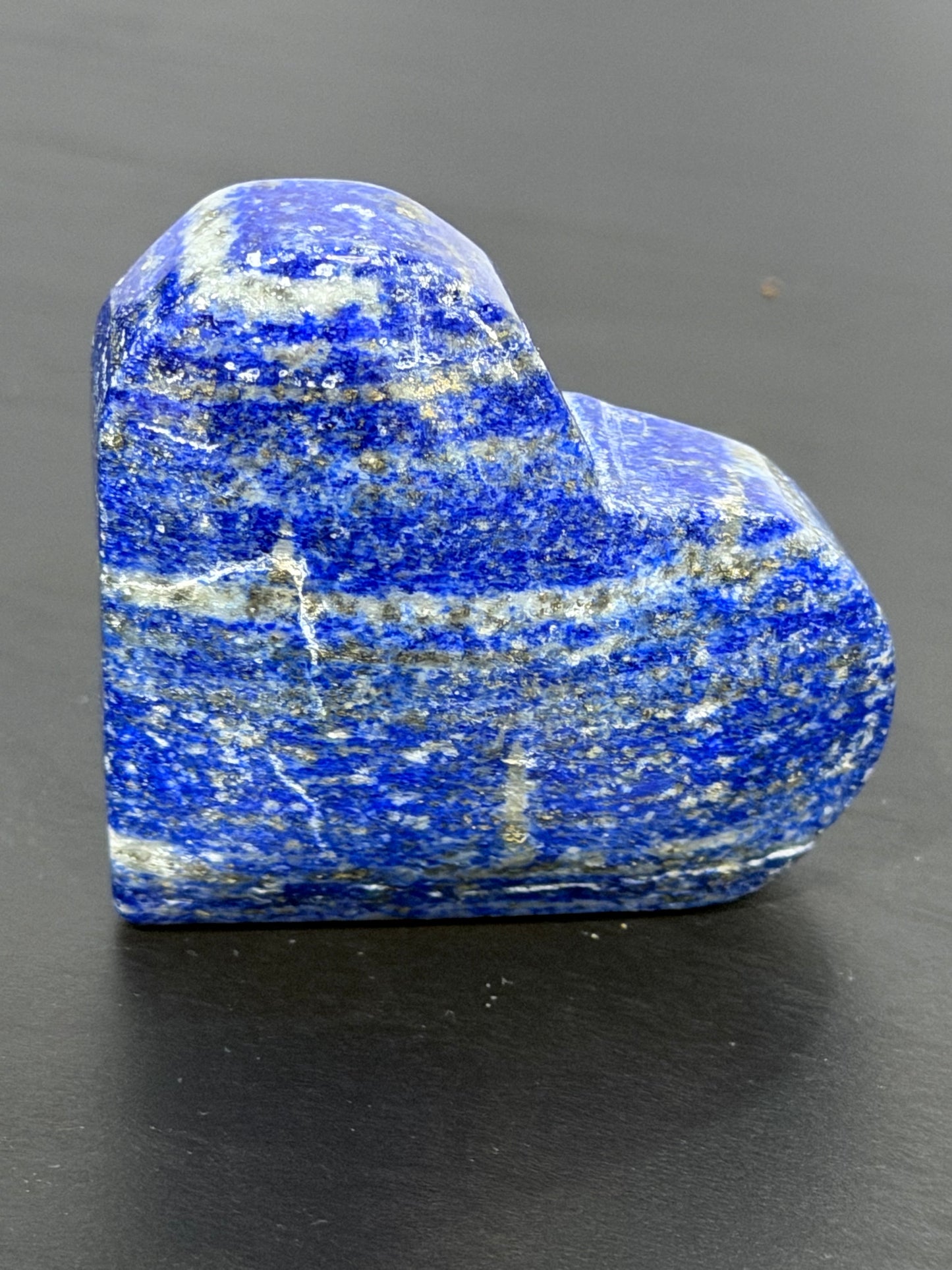 Lapis Lazuli Self-Standing Heart D 5.4cm
