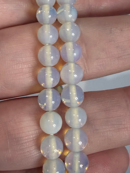 6mm Opalite Bracelet – Calm Energy • Emotional Balance • Clear Communication