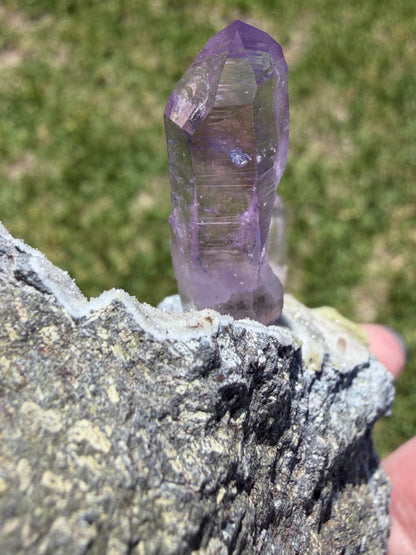 Vera Cruz Amethyst on Matrix – Collector / Display Grade 106g - Crystal wonderland By Lisa