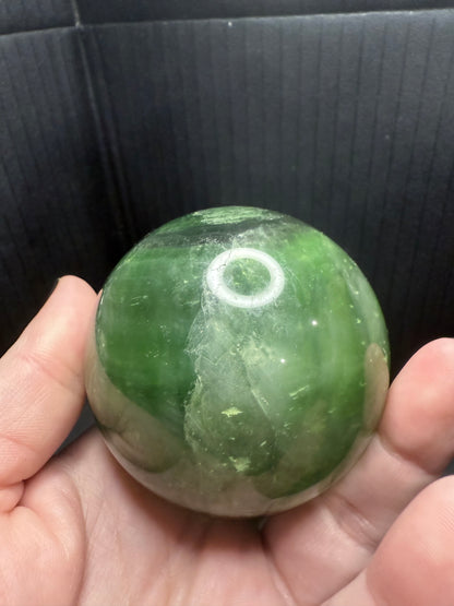 Green Fluorite Sphere
