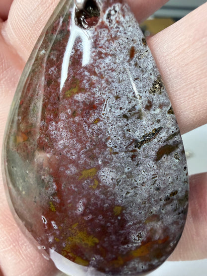 Poppy Jasper Pendant Necklace