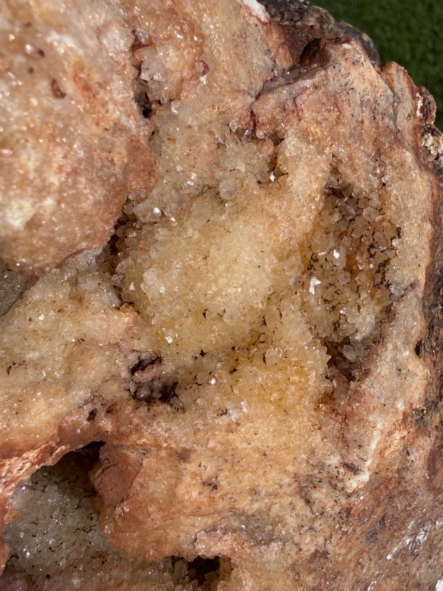 Pink Amethyst Druzy Freeform 1.8kg | Large Crystal Display Piece