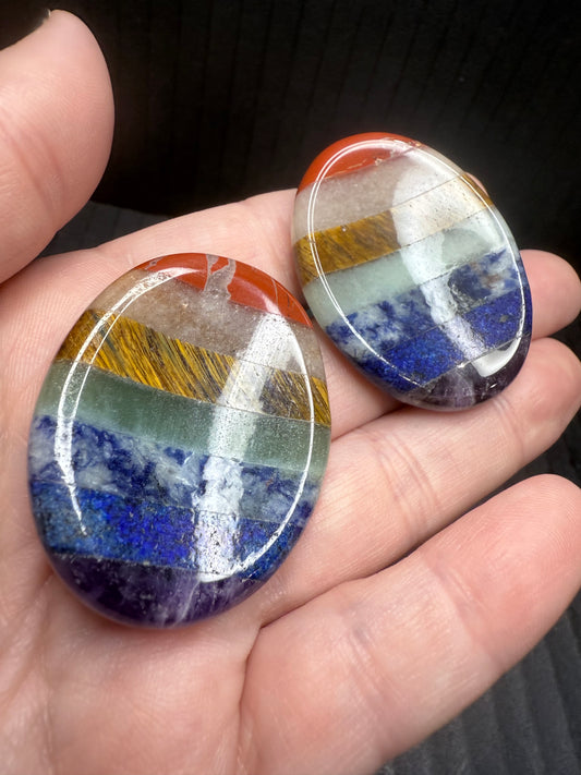 Worry Stone 7 Chakras