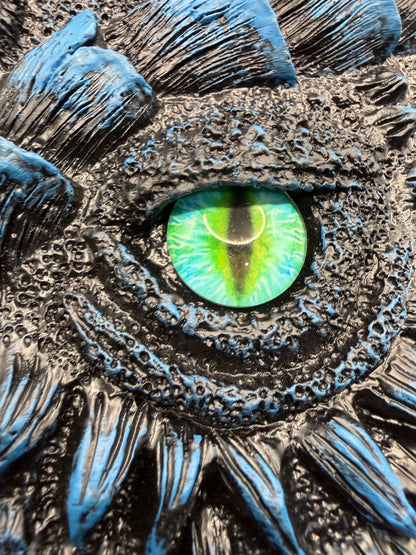 Tanokay 3D Dragon Eye Sculpture Journal