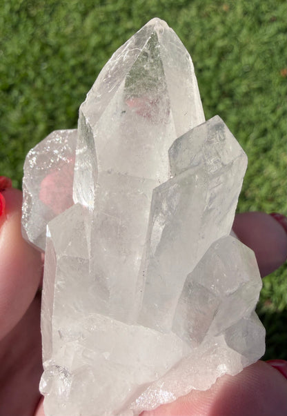 Clear Quartz Triple Growth Cluster – 128g