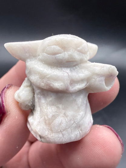 Baby Yoda (Grogu) Crystal Carvings