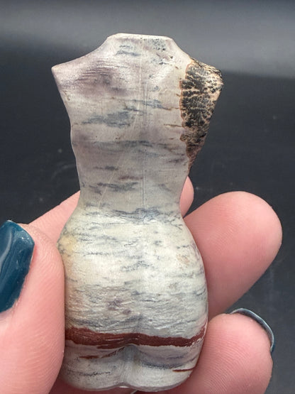 Picture Jasper Goddess Body Carving – Balance • Tranquility • Grounding