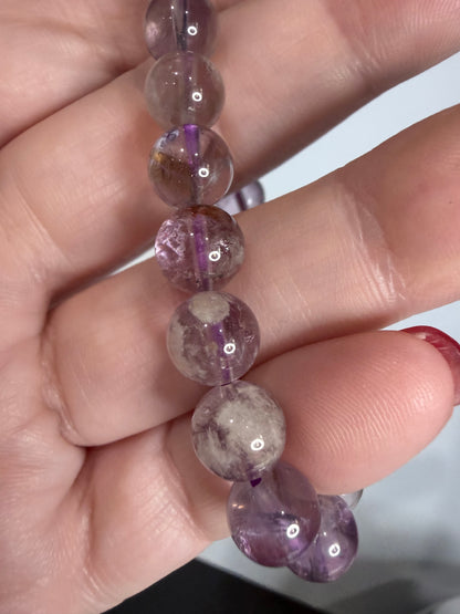 8mm Garden Amethyst (Included Amethyst) Crystal Bracelet

Calming • Intuition • Emotional Balance