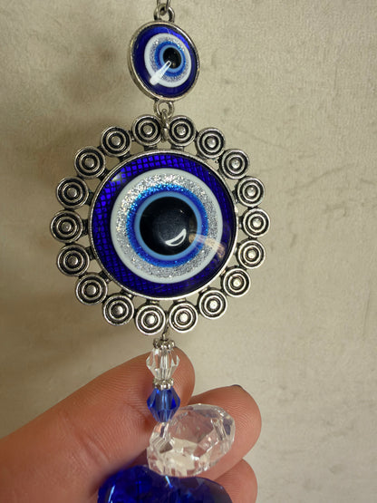 Blue Evil Eye Suncatcher – 25cm