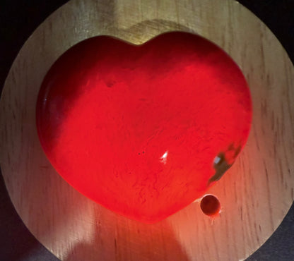 Carnelian Heart – 6cm