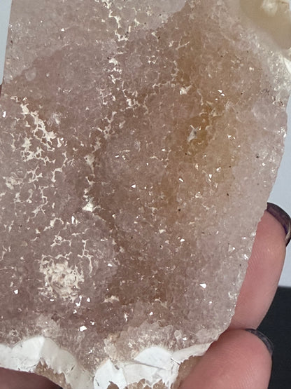 Pink Amethyst Mini Druzy Cave 92g