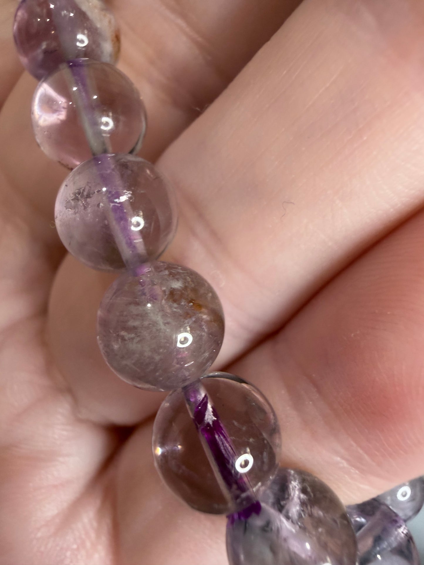 8mm Garden Amethyst (Included Amethyst) Crystal Bracelet

Calming • Intuition • Emotional Balance