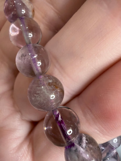 8mm Garden Amethyst (Included Amethyst) Crystal Bracelet

Calming • Intuition • Emotional Balance