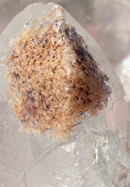Clear Quartz Cluster with Natural Mineral Inclusions – 92g