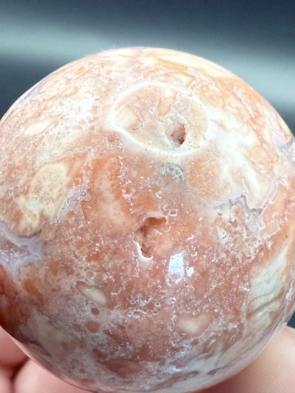 Druzy Pink Petal Agate