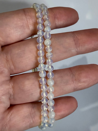 4mm Opalite Bracelet –

Supports Communication