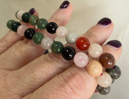 8mm Mixed Stone Bracelet