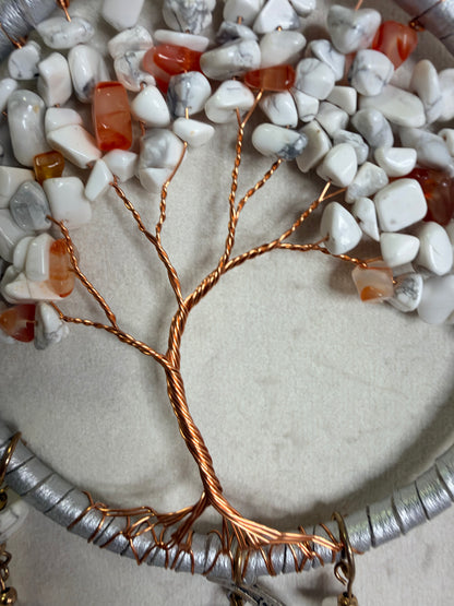Crystal Tree of Life Suncatcher – Moon Wall Hanging 30cm
