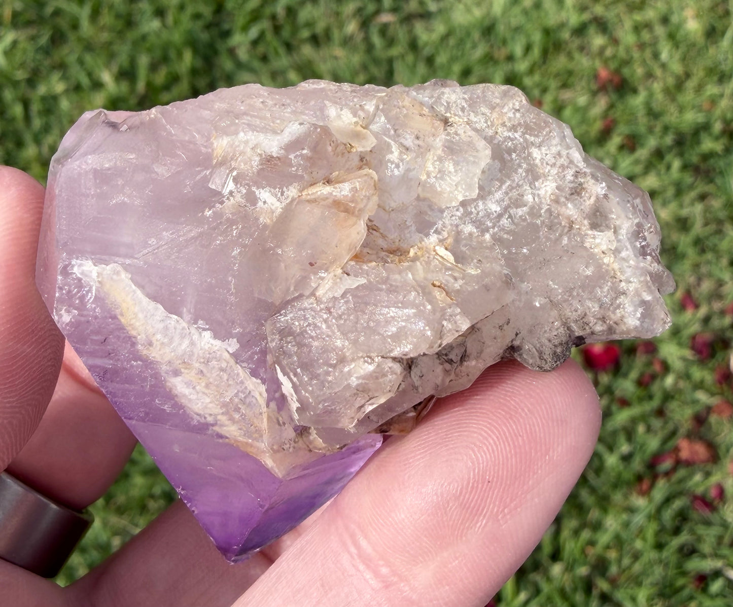 Madagascar Included Amethyst Quartz Cluster – 89g