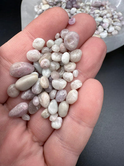 Pink Tourmaline Chips 50gm