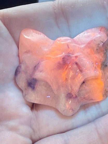 Chinese Sodalite Fox Mask