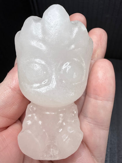 White Calcite Groot 7cm