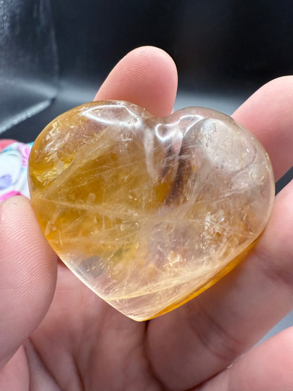 Golden Healer Puffy Hearts