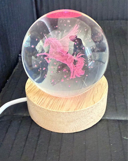 unicorn Sphere Lamp