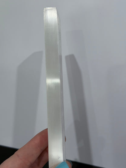 Selenite Dream Catcher Incense Holder - 20cm