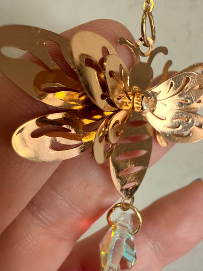 Gold Bee Suncatcher – 30cm