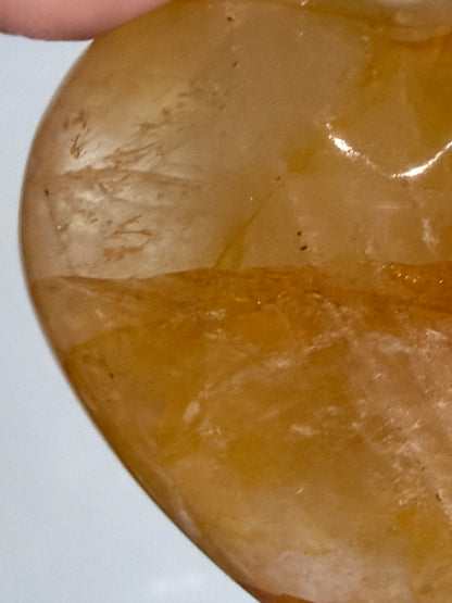 Golden Healer Quartz Heart C - 5cm
