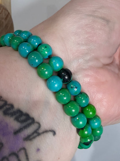 6mm Phoenix Stone Bracelet – Transformation • Emotional Balance • Inner Strength