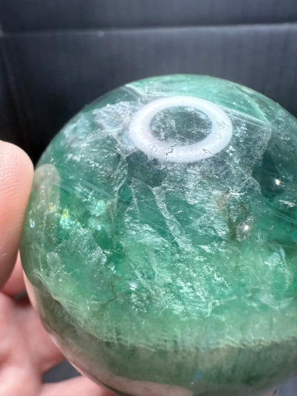 Green Fluorite Sphere