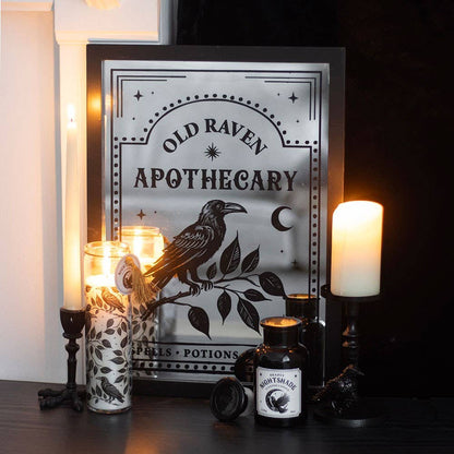 Mystic Raven Deadly Nightshade Tube Candle - Crystal wonderland By Lisa