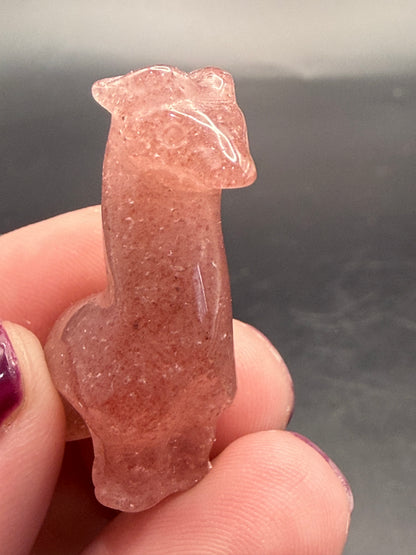 Crystal Giraffe Carvings – Grace, Vision & Balance