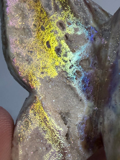 Aura-Coated Sphalerite Butterfly C