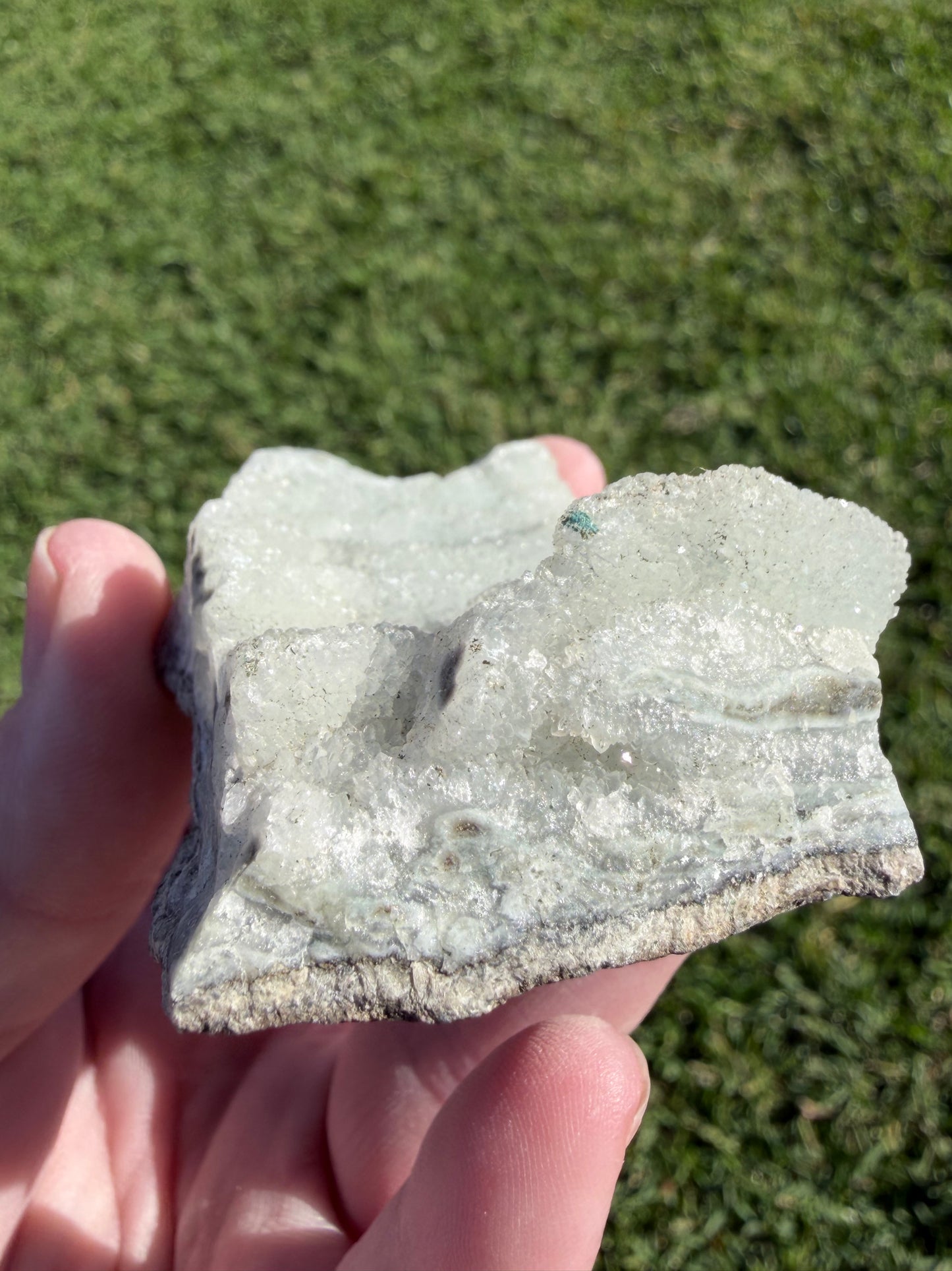 Jalgaon Chalcedony Druzy Specimen | 81g