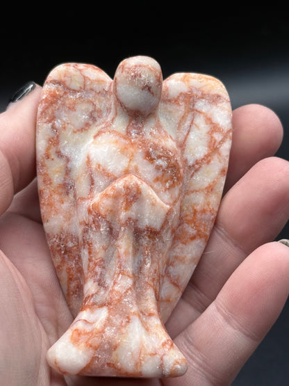 Red Vein Jasper Angel