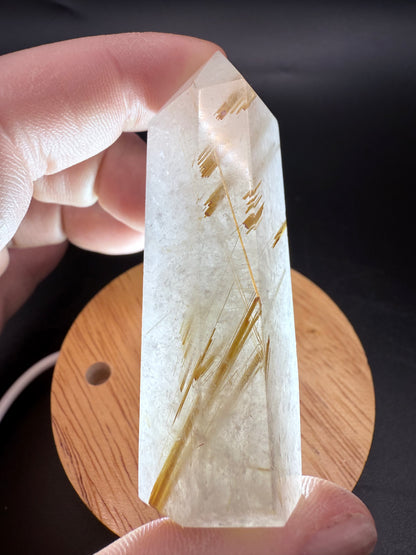 Golden Rutile Quartz Towers