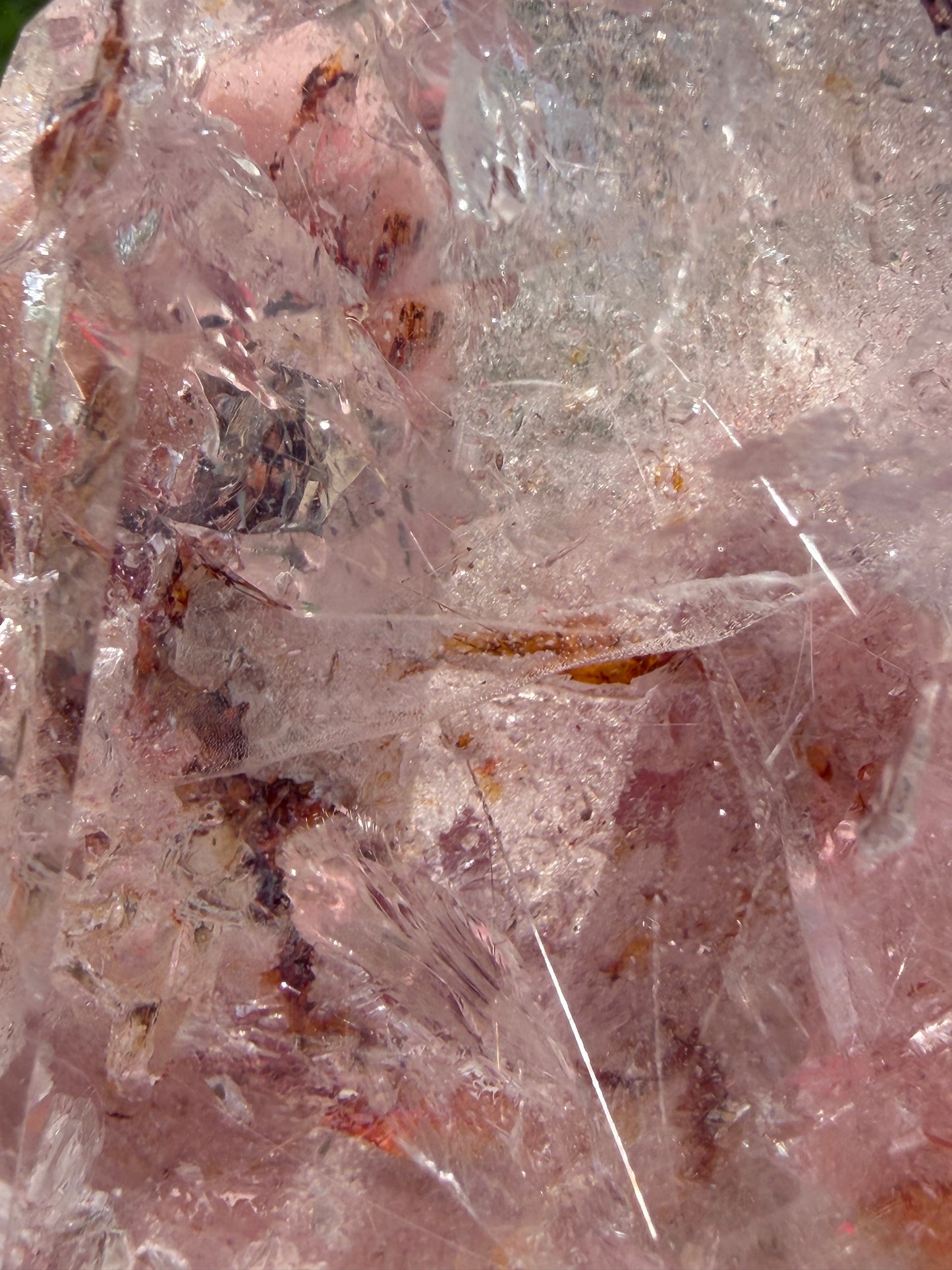 Included Clear Quartz Freeform – Madagascar Origin | Natural Inclusions | 135g