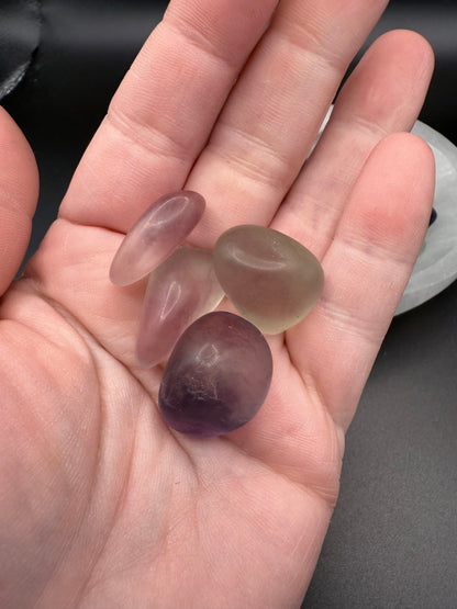 Fluorite Tumbles