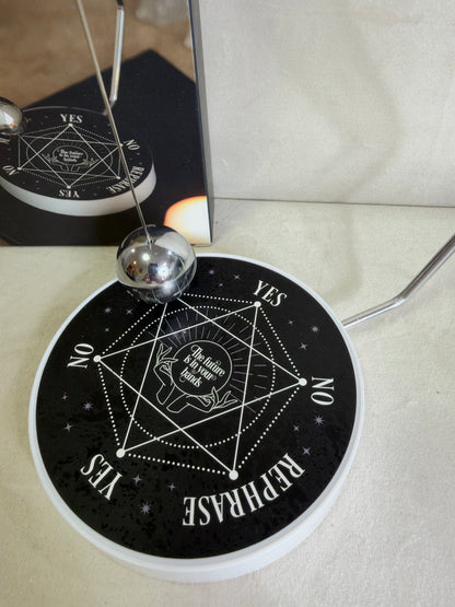 Fortune Teller Decision Maker Pendulum – Crystal Ball Design