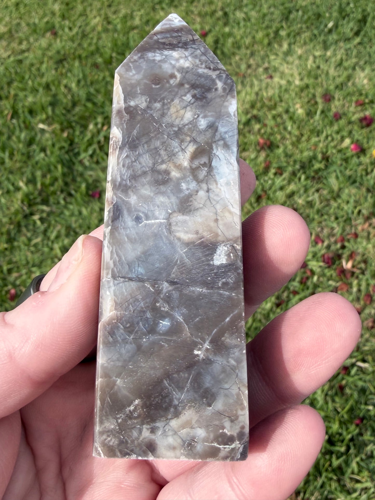 Sphalerite Druzy Tower – 10cm