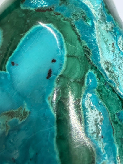 Chrysocolla with Malachite Freeform Premium– Madagascar – 275g -