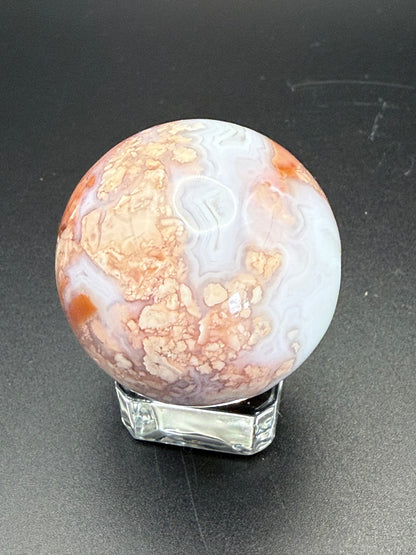 Druzy Pink Petal Agate