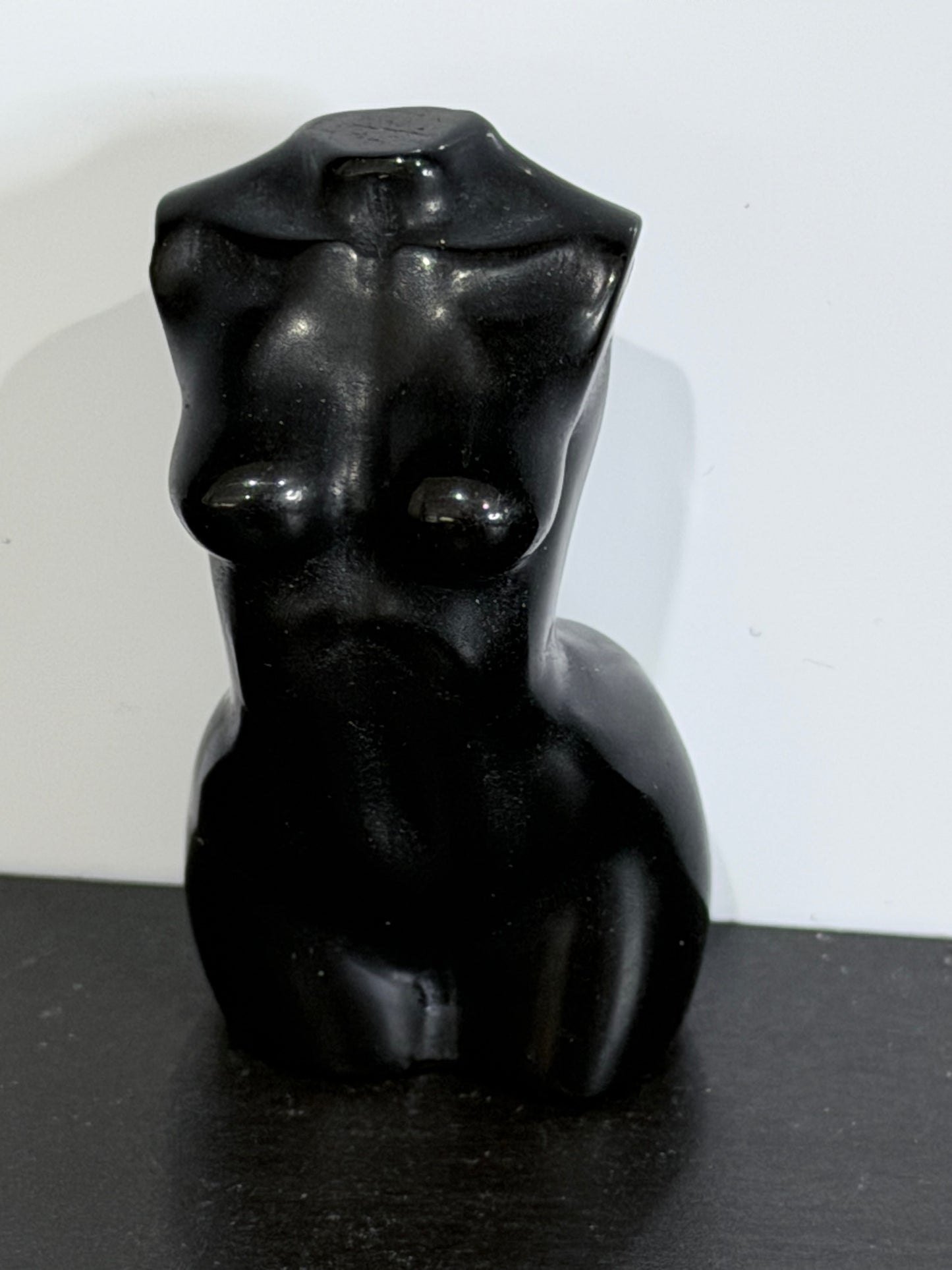 Black Obsidian Goddess Carving – 5cm