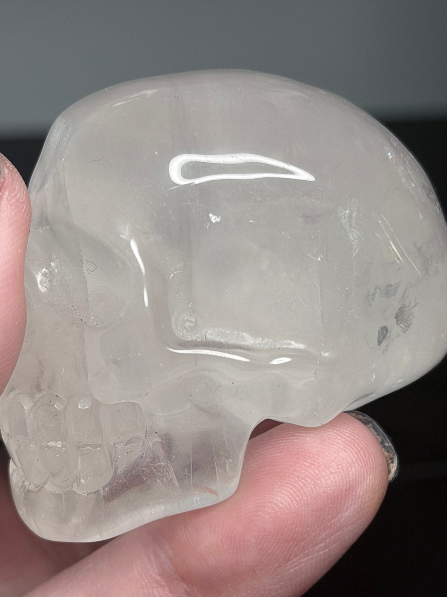 Clear Quartz Skull – 103g -