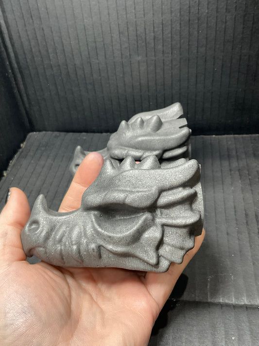 Shungite Dragon skull