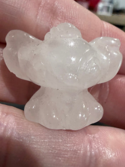 Stitch Crystal Mini Carving – Approx. 3cm (Choose Your Material)